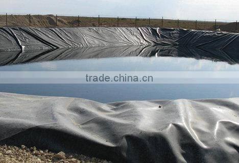 Arowana Fish Farm Pond Liner HDPE Geomembrane Black Rolls