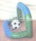 inflatable football and goal