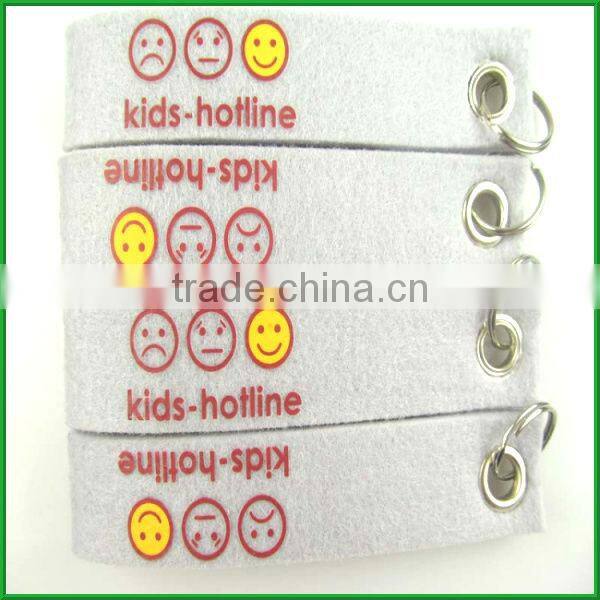 New products on china market keychain embroid short strap,novel chinese products