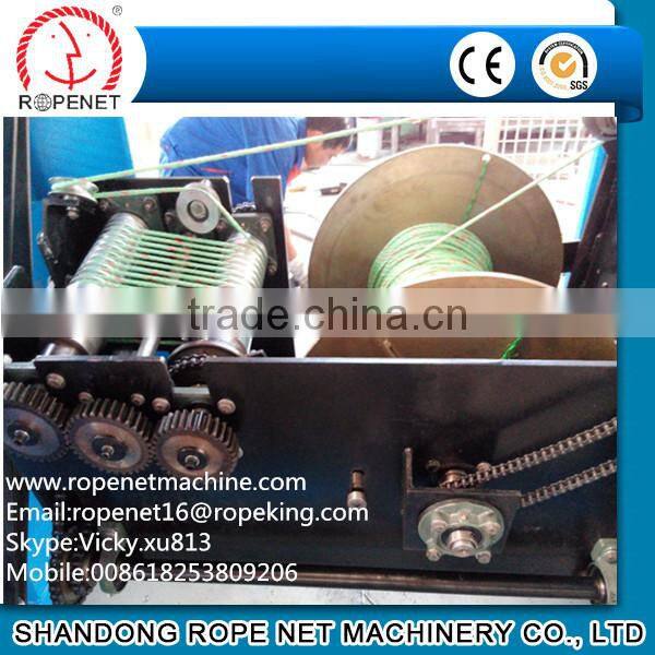 Shandong taian rope making machine//Mobile:008618253809206