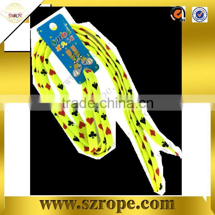 2016 polyester yellow shoelace