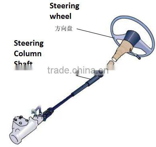 1654385 steering shaft kit for daf heavy truck