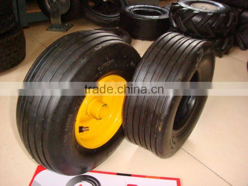 11X4.00-5 lawn mower wheel tubeless hand truck wheel golf cart pneumatic