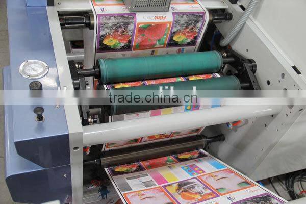 Automatic High Speed UV Drying BOPP/PET Plastic Film Flexo Machine