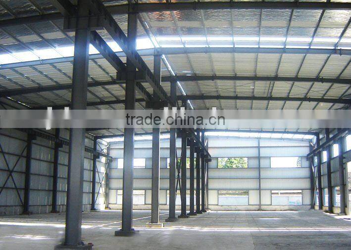 Steel structure shed
