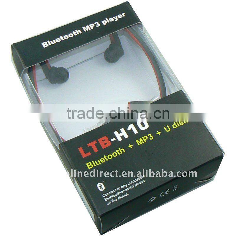 New H10 wreless buetooth sereo hadphones with TF card MP3 payer