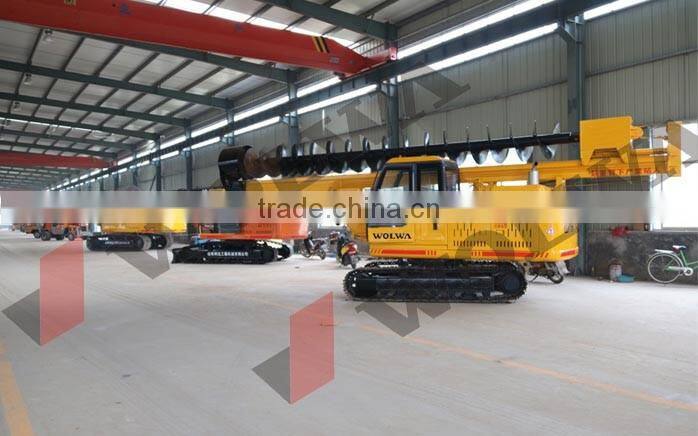 360 rotation crawler rotary drilling rig on sale