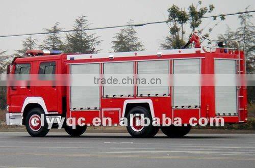4*2 8t Sinotruk Water Tanker Fire Truck