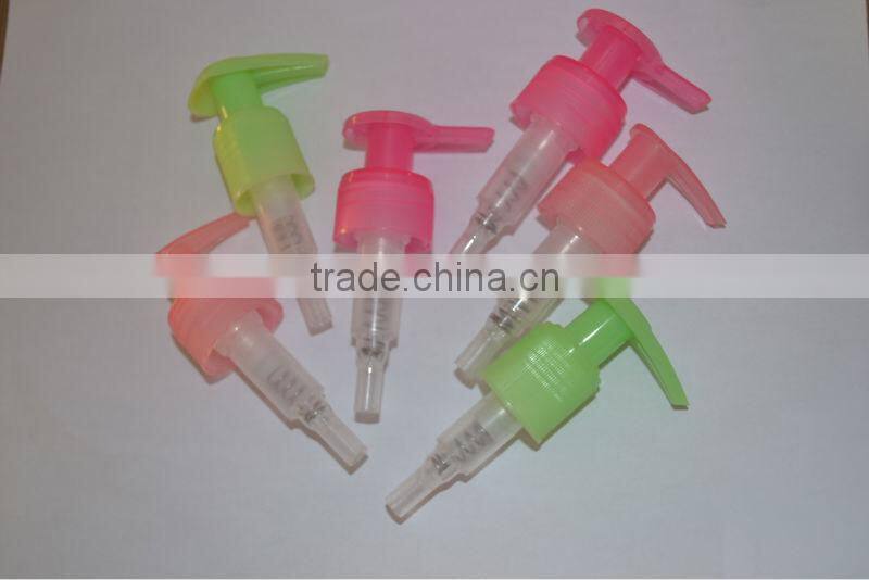 Switch Lotion pump left right lock for cosmetic