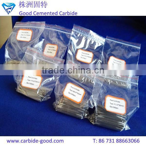 High quality cemented carbide pearl drill bits for pearl holing machine