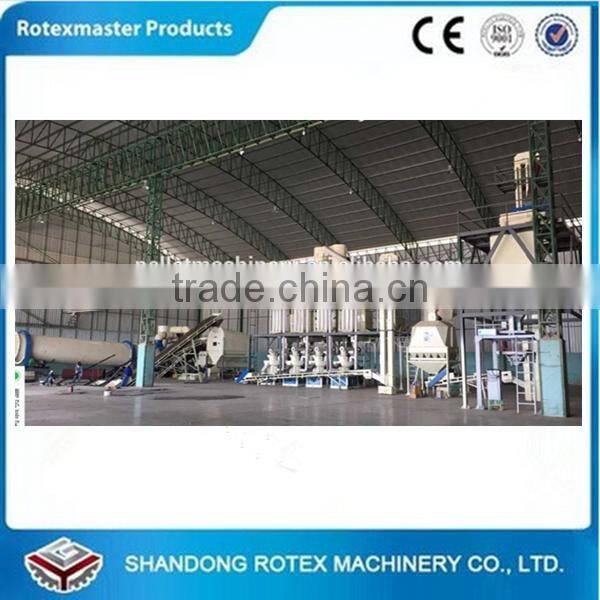 Factory compete price CE&SGS Certificated complete wood pellet production line