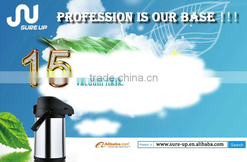 New design popular Dubai style double wall glass inner coffee jug(JGCS)