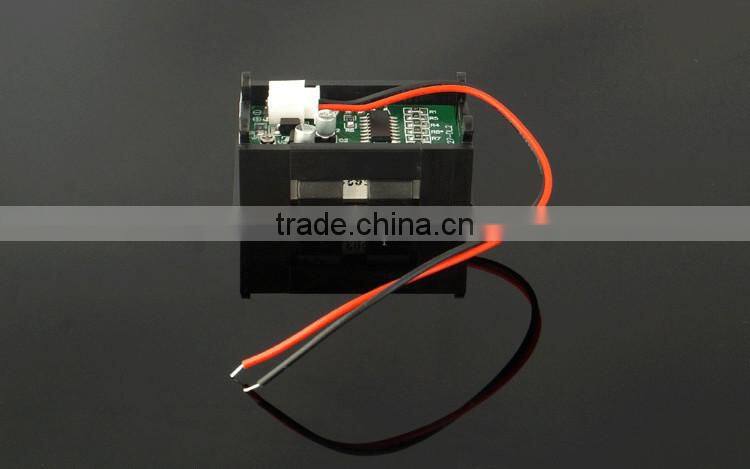 V27D two lines DC2.5-30V reversed does not burn, electric motor car digit digital voltmeter