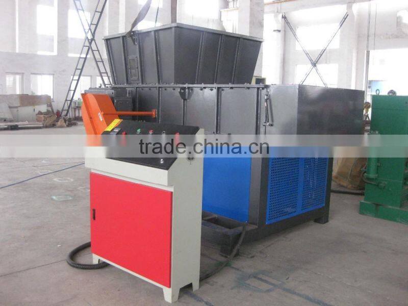 Waste plastic single shaft shredder machine