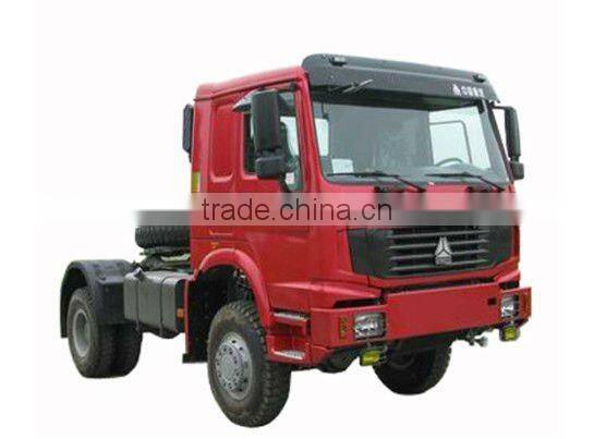 HOWO 4x4 336HP Euro II Emission SINOTRUCK Port Terminal Tractor