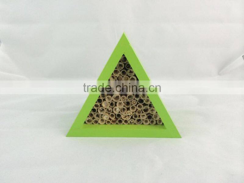 Small Hanging Manufacturer Decorated Eco-friendly Wooden Insect House