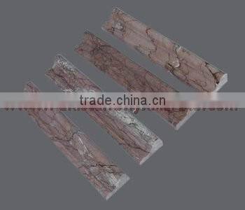 UNIQUE MARINA PINK CHAIR RAIL MOLDING