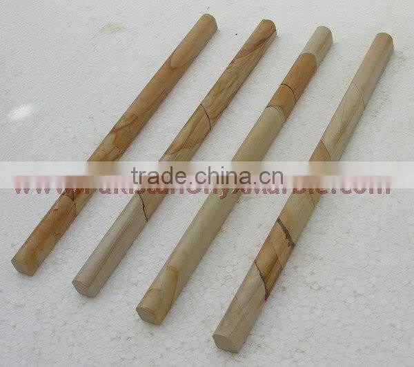 NEW TEAKWOOD BURMATEAK MARBLE PENCIL MOLDING