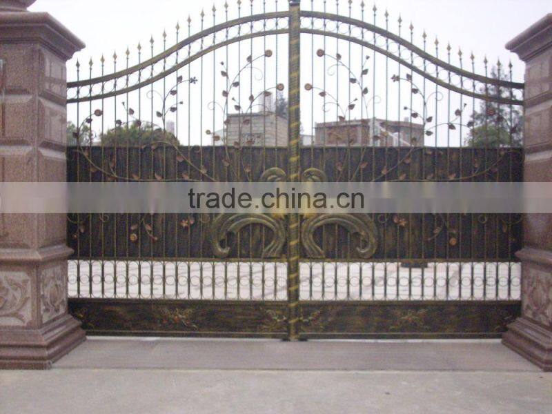 Bisini Sliding Design Iron Gate, Sliding Main Gate Design, Sliding Design House Iron Gate