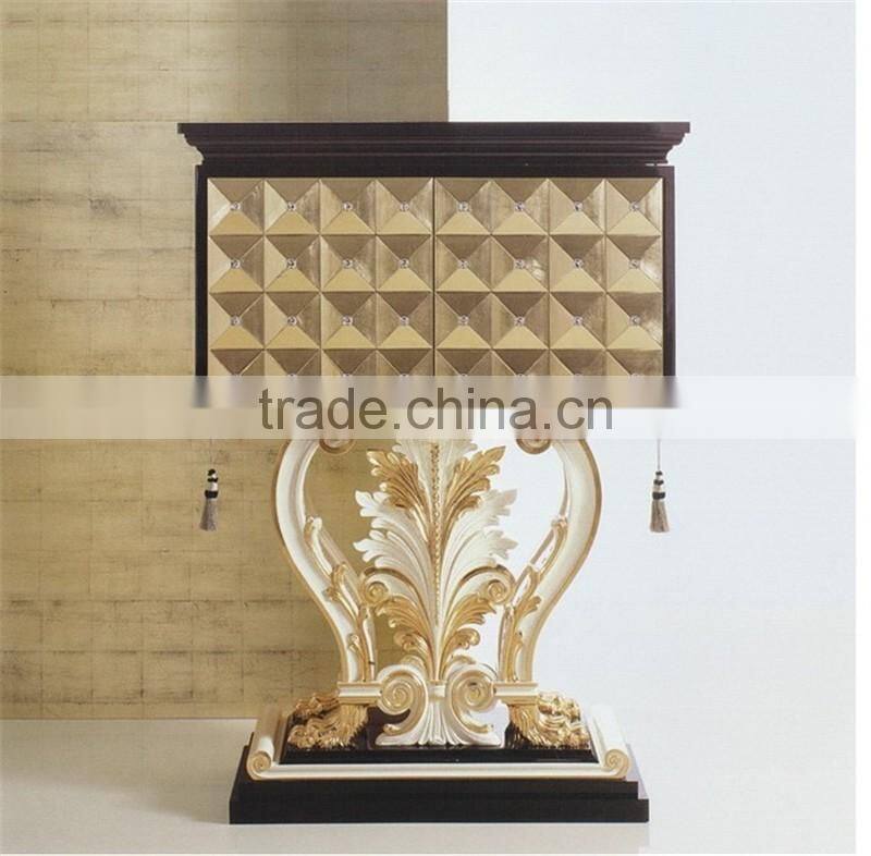 Large Golden Indoor Flower Holder, Living Room Decorative Flower Holder/Planter