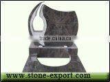 European Style Tombstone,Tombstone,grey Granite