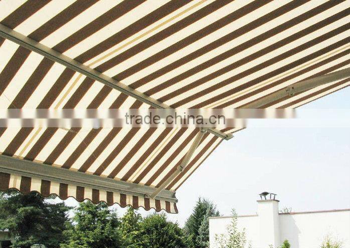 2014 hot sale aluminum half-cassette awning retractable roof