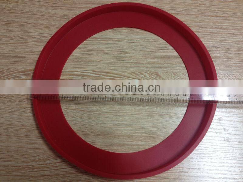 Silicone pie crust shield , pie protector