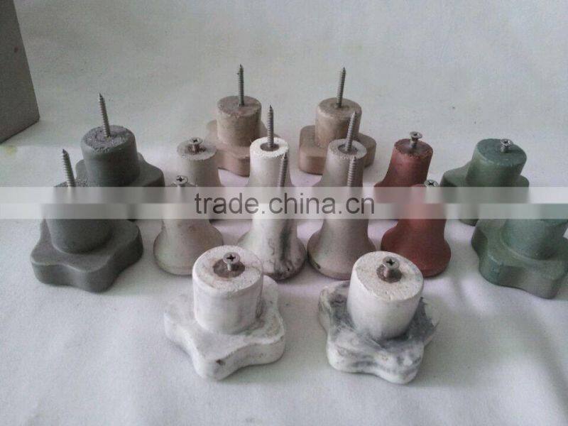 Bespoke urban homewares hexagon concrete coaster