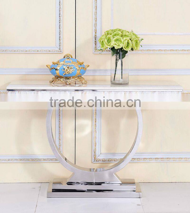 Modern White Antique Console Table