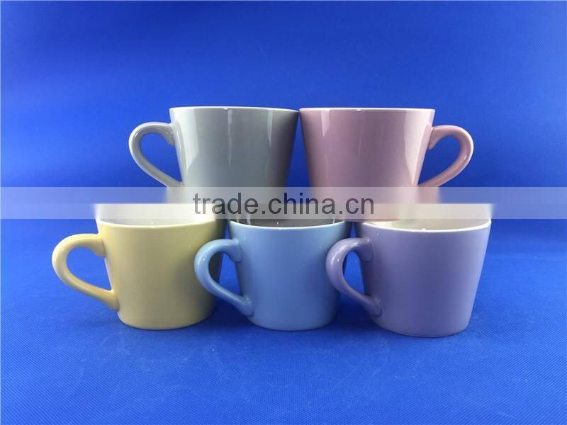 colorful coffee mugs
