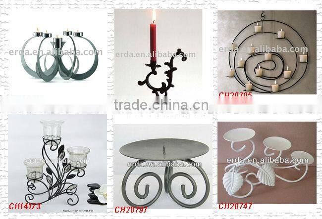 Tabletop Hurricane Candle Holder For Wedding