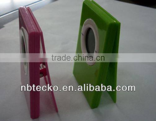Promotional plastic desktop digtial clip timer clock