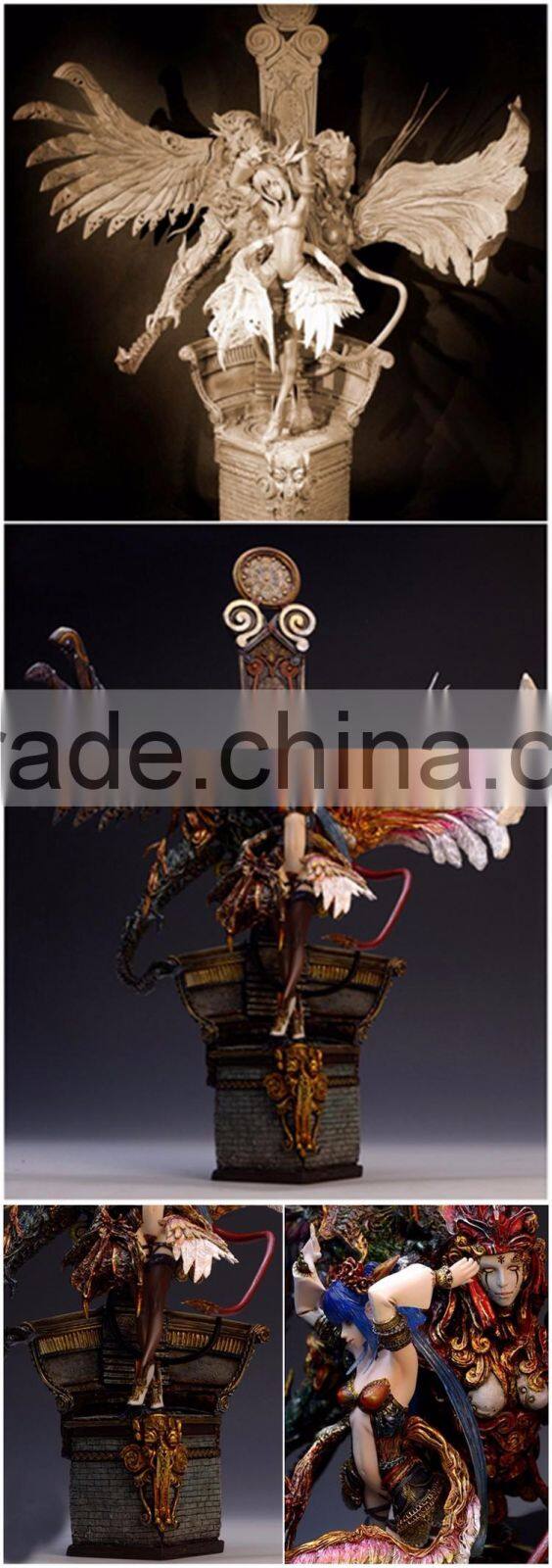 Guangdong shenzhen customized craft resin figures supplier