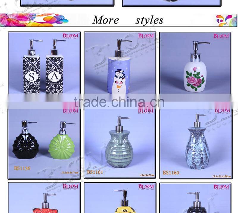 Bath accessories liquid soap dispensers