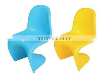 popular plastic chair with back for kids