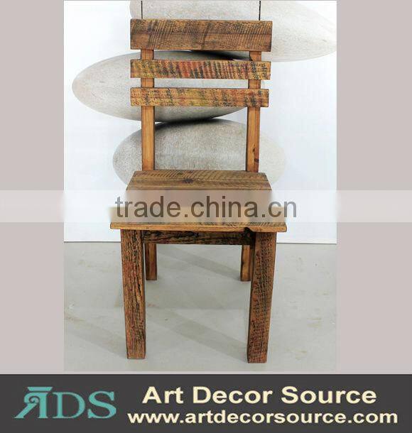 Natural solid wood chairs sets