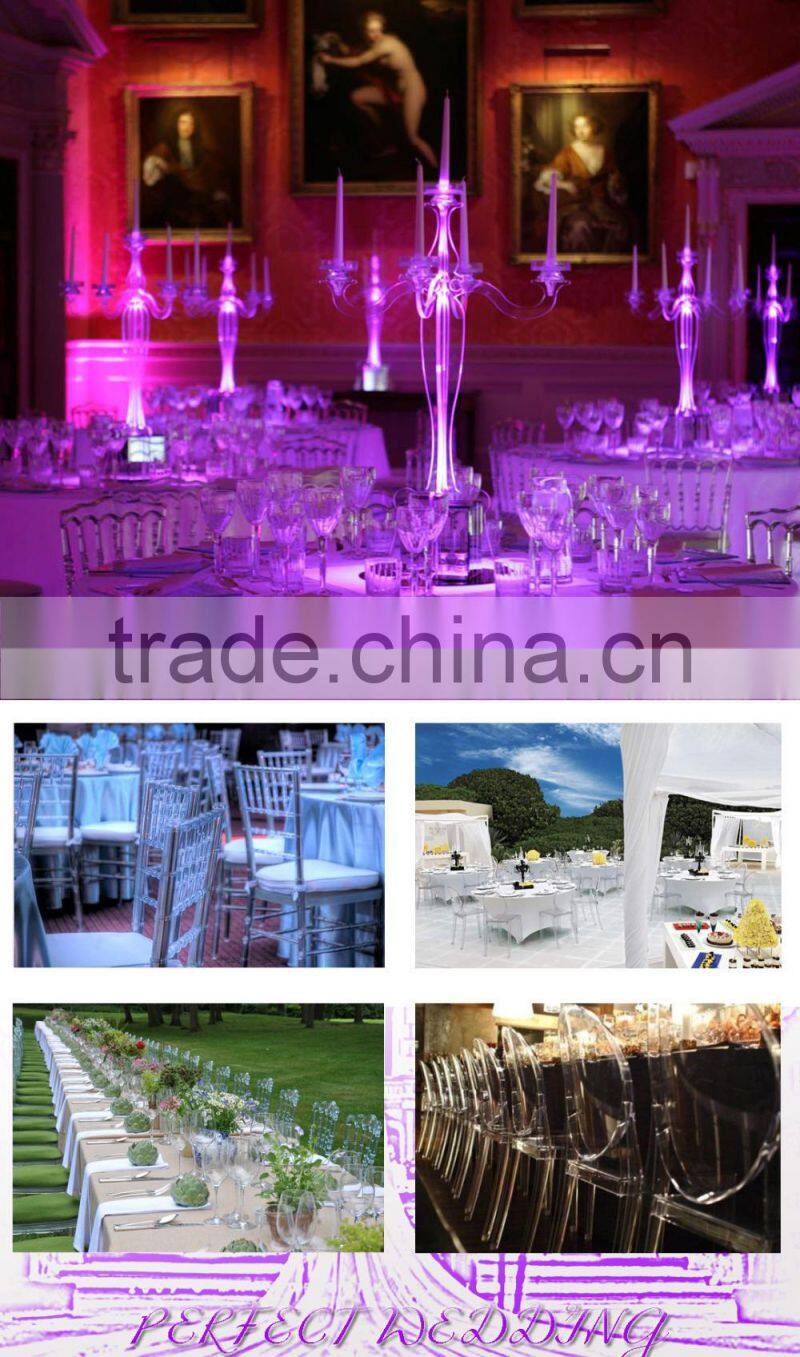 acrylic wedding chair