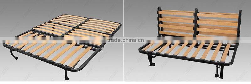 Hot sell Full size Wood Slat Bed Frame