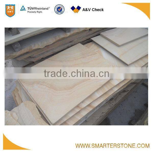 Tiger skin style sandstone beige cream sandstone 2 cm thick
