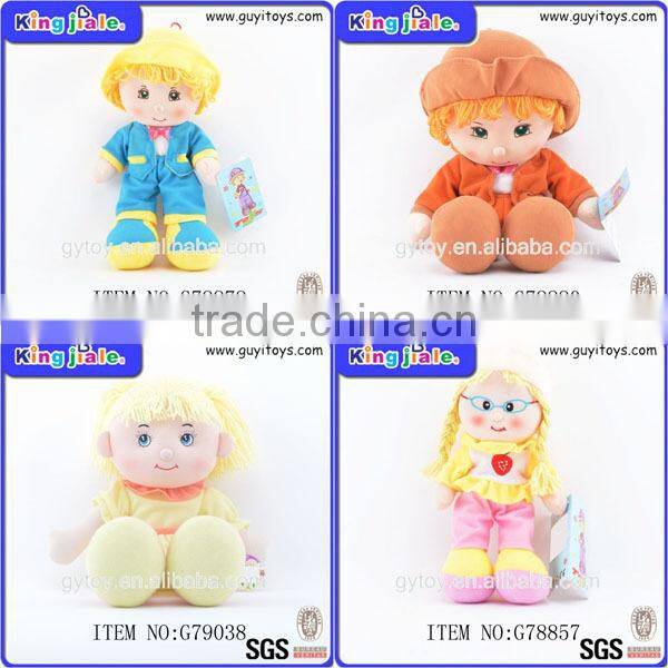 Good quality sell well custom plush dolls
