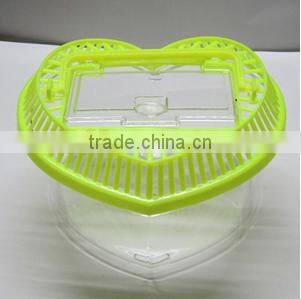 plastic heart-shaped aquarium fish tank