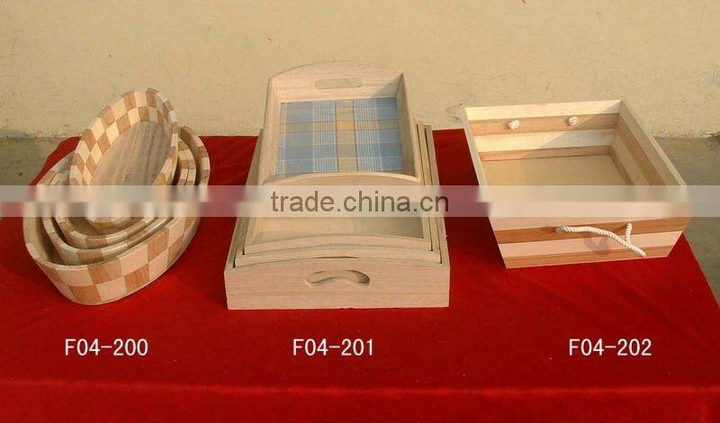 decorative handcraft storage wooden tray,wood craft