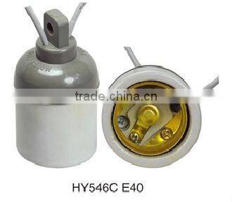 E39 ceramic lamp socket with good quality