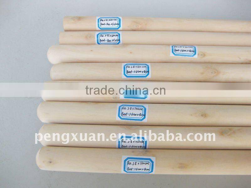 Wooden stake for construction use