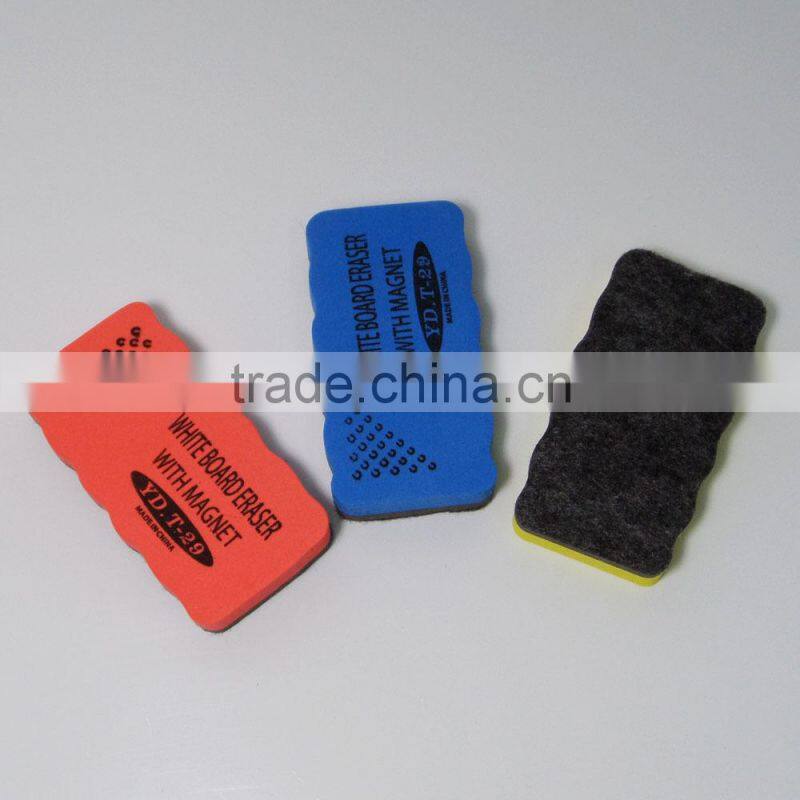 Cheap EVA felt magnetic quality whiteboard eraser