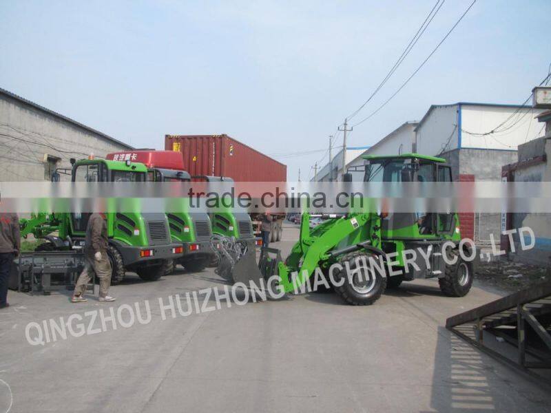 ZL18 payloader with high quality shovel wheel loader