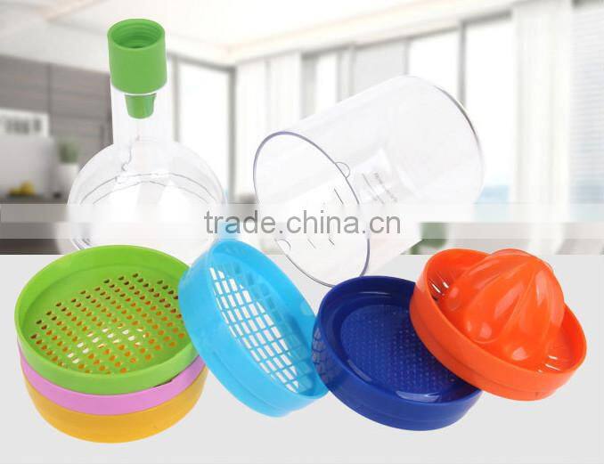 Creative Bottle Shape 8 in 1 Multifunction Kitchen Tools Set