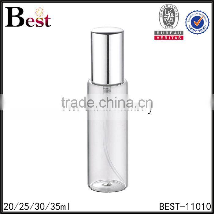 25ml 30ml 35ml cosmetic perfume spray bottle empty clear round perfume spray bottle atomizer glass spray perfume bottle 20ml
