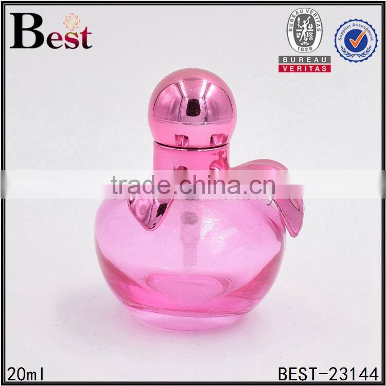 Shanghai Best products 20ml perfume spray bottle green apple shape perfume spray bottle empty glass spray perfume bottle 20ml