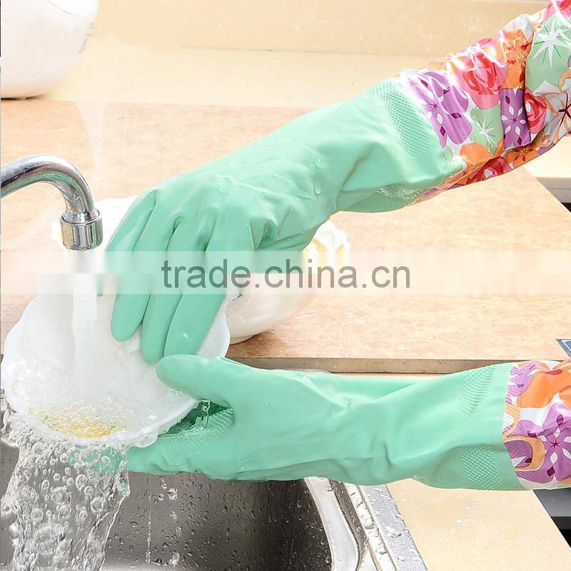Dishwashing Gloves, Water Stop Gloves,Rubber Gloves, Household Gloves